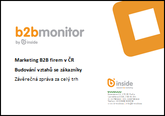 2. vlna výzkumu - Budování vztahů se zákazníky